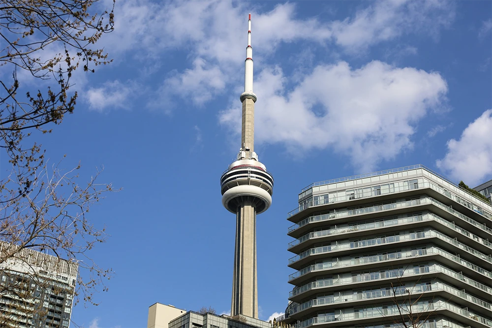 The CN Tower in Toronto