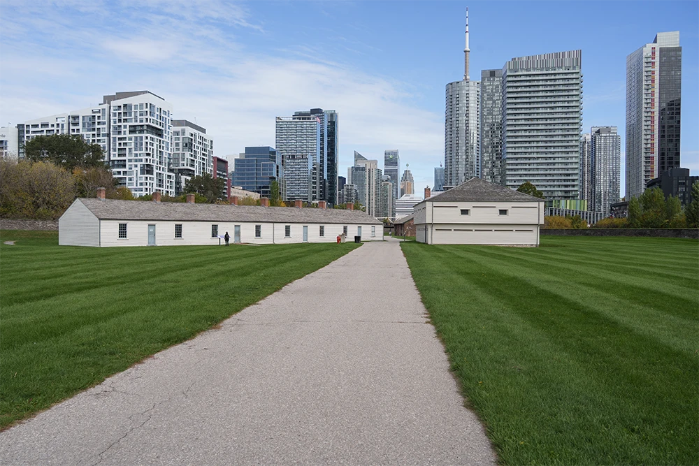 Barracks at Fort York in Toronto