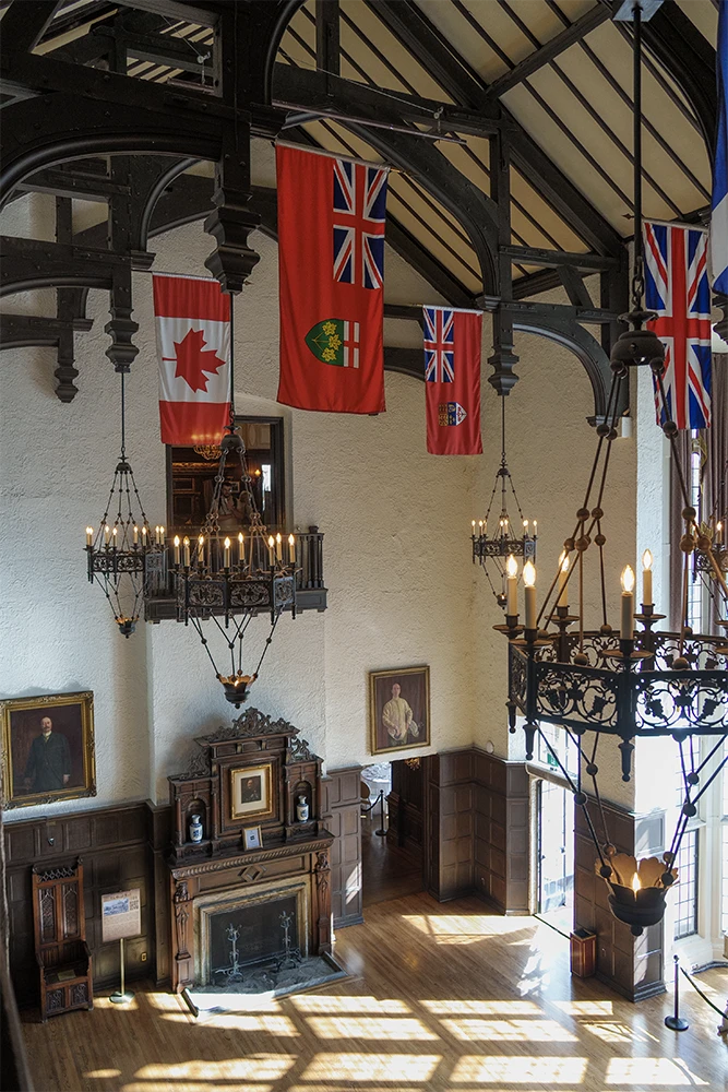 The Great Hall in Casa Loma in Toronto