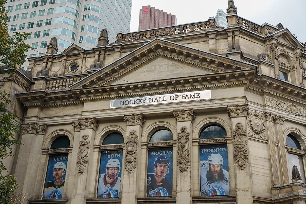 The Hockey Hall of Fame in Toronto