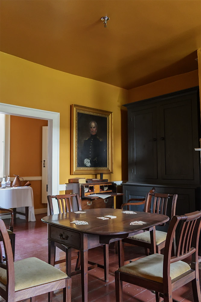 The officers mess inside Fort York in Toronto