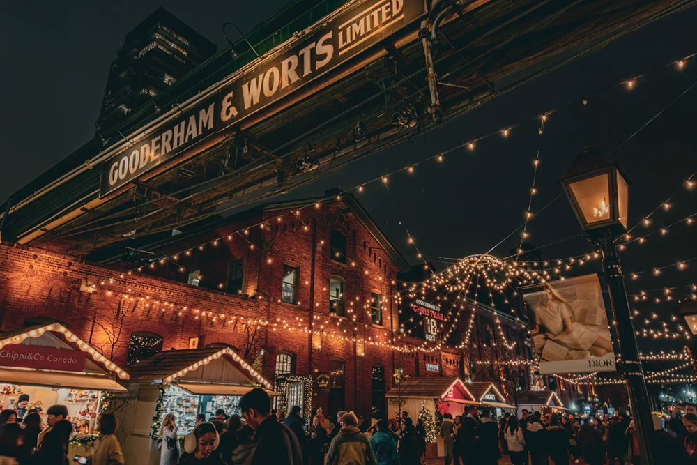 The Distillery District in Toronto