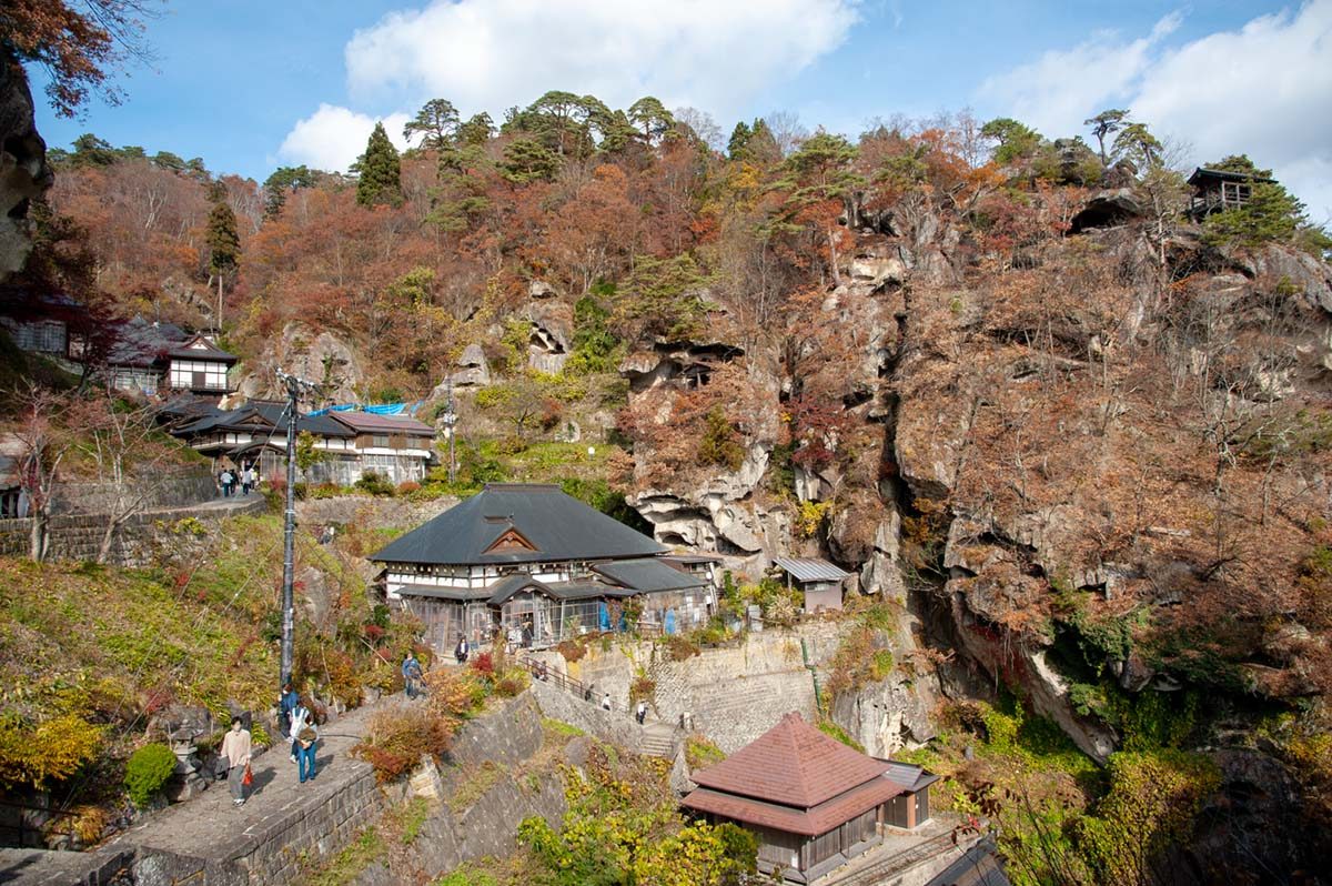 Yamadera Temple in Yamagata Prefecture